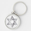 Search for silver stars keychains Star of david