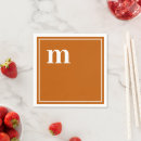 Search for burnt orange napkins Bold
