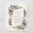 Search for eclectic wedding invitations Floral