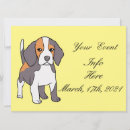 Search for beagle stamps invitations Hound
