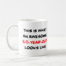 Search for 60 year old mugs Birthday