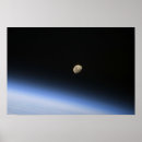 Search for earth from the moon posters Outdoors