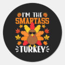 Search for funny turkeys stickers Festive