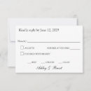 Recherche de unies invitations Noir et blanc