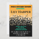 Search for guitar baby shower invitations Music