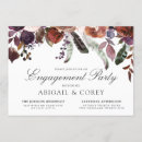 Search for purple flowers engagement party invitations Lavender