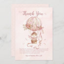 Recherche de hot air balloon thank you cards Élégant