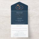 Search for gold ring wedding invitations Navy