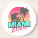 Recherche de miami dessous de verres Usa