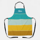 Search for blue and yellow aprons For him