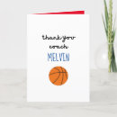 Search for basketball thank you cards Netball