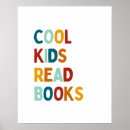 Search for reading is cool posters Children