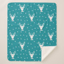 Search for snow white blankets Illustration