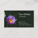 Search for water lily business cards Yoga