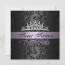 Search for purple black sweet 16 Tiara