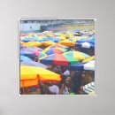 Search for beach umbrella canvas prints Summer