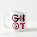 Search for ghost face mugs Typography