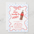 Search for ready to pop baby boy shower invitations Soda bottle