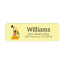 Search for cheerful return address labels Disney