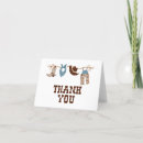 Search for western thank you cards Blue