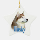 Search for husky ornaments Siberian husky dog