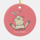 Search for cute bunny rabbit ornaments Animal
