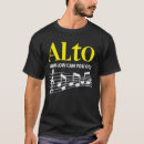 Search for alto singer tshirts Choir