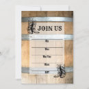 Search for bourbon invitations Rustic