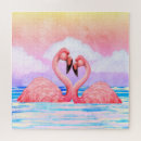 Recherche de flamants roses puzzles Pour eux