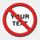 Recherche de aucun symbole autocollants Avertissement