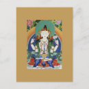 Recherche de compassion cartes postales Chenrezig