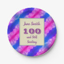 Search for 100th birthday plates Celebration