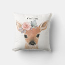 Search for deer pillows Watercolor