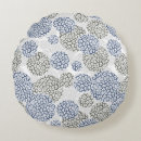 Search for blue leopard print pillows White