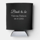 Search for bridal shower can coolers Bride to be