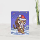 Search for tiger christmas cards Festive