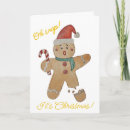 Search for funny gingerbread christmas cards Xmas