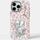 Recherche de éléphant rose iphone coques Élégant