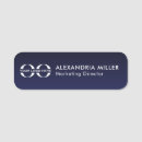 Search for blue name tags Modern professional elegant classic