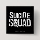 Recherche de travail d équipe badges Logo de l'équipe suicide
