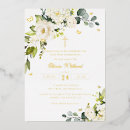 Recherche de ivoire or invitations Floral