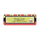 Search for lady bug return address labels Flower