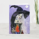 Search for purple halloween cards Witch