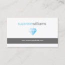 Recherche de diamant bleu cartes visite Professionnel