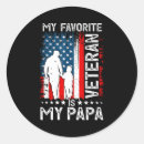 Search for veteran stickers Papa