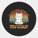 Search for zen cat stickers Fitness