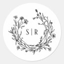 Search for decorative initial stickers Elegant