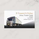 Search for haulage business cards Transportation