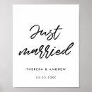 Search for just married signs Modern