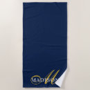 Recherche de gold serviettes de plage Monogramme